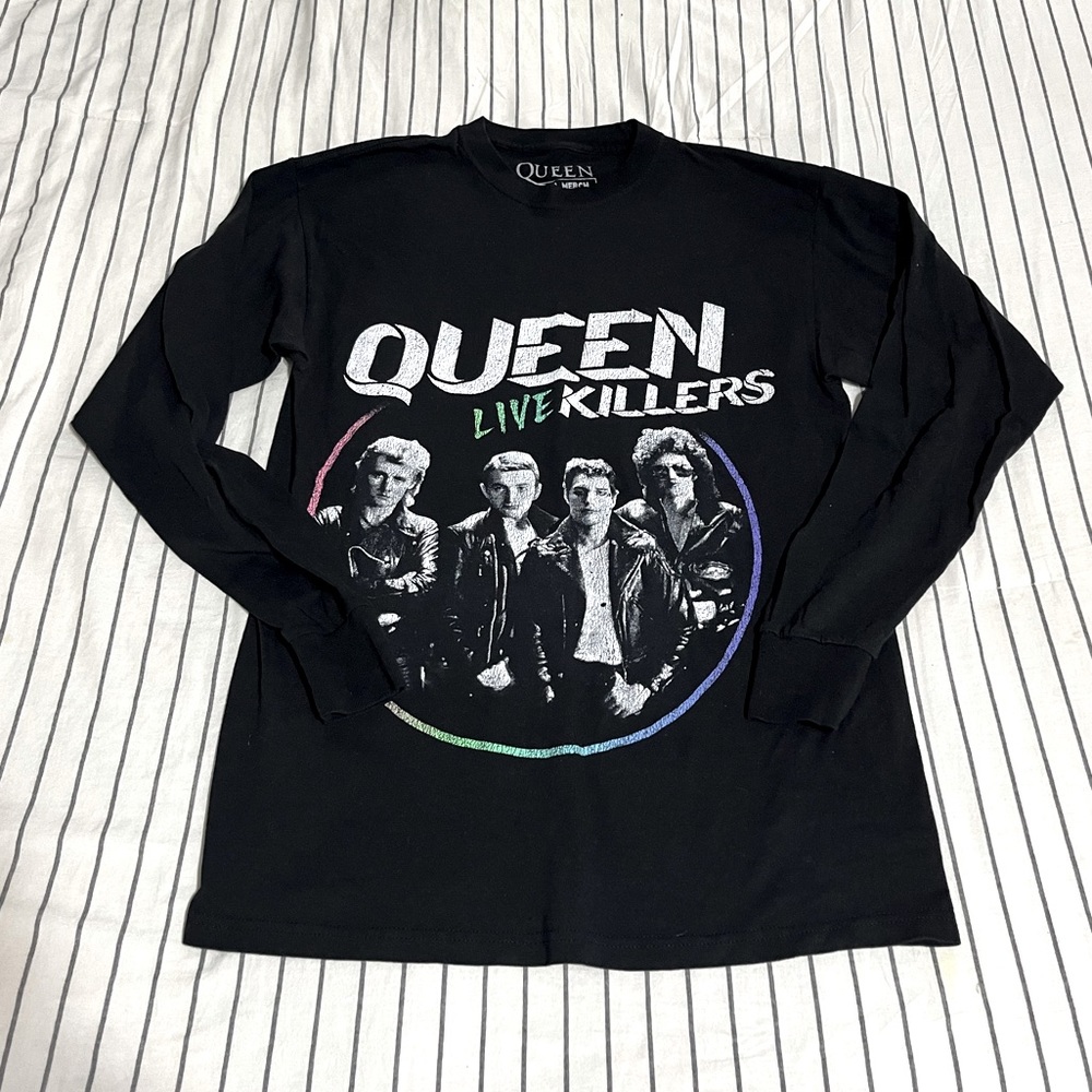 Graphic Oversized Long Sleeve T Shirt